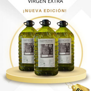 AOVE Maestro Moya (Selección Gourmet) Cosecha Noviembre 2025 – 3 X 5 L